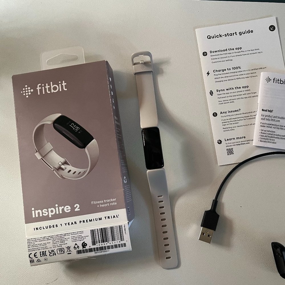 Fitbit Inspire 2 Fitness Tracker + Heart Rate